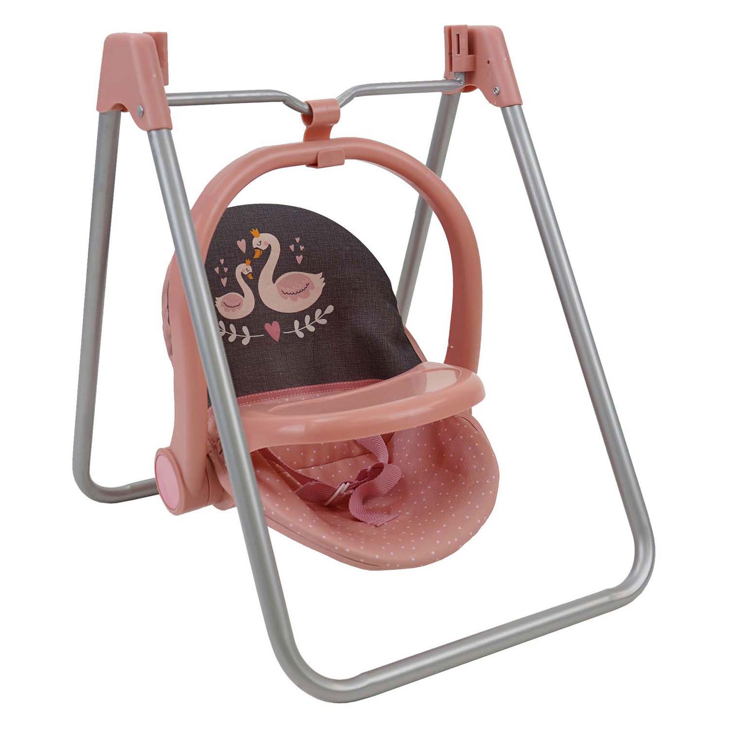 Sedia da bambola da 3 in 1, swing, seggiolino auto-zwaan
