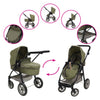 2-in-1 poppenwagen