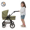 2-in-1 poppenwagen