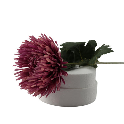 Mansion atmosphere artificial flower chrysanthemum pink 91x19x19cm