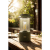 Lanterna LED collezione Anna oliva 24x9 cm su USB