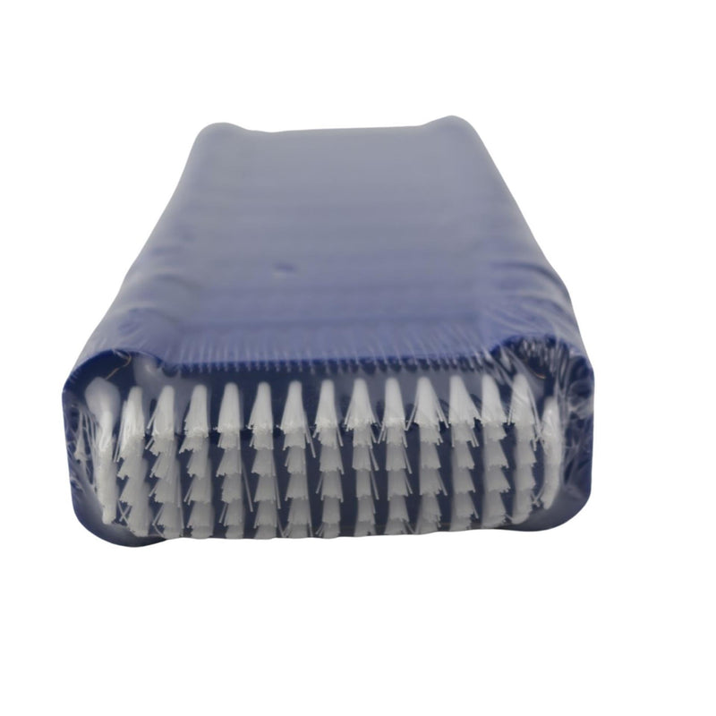 Pennello per unghie in plastica blu, confezione da 10