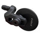 Specchio Evoas lusso nero rotondo plug-in regolabile