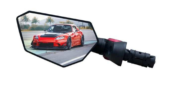Specchio Mirage EVOAS nel volante lussuoso accento anodizzato rosso
