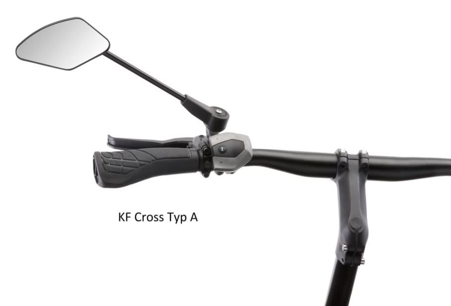 Mirror plegable de crampe KF Cross Black