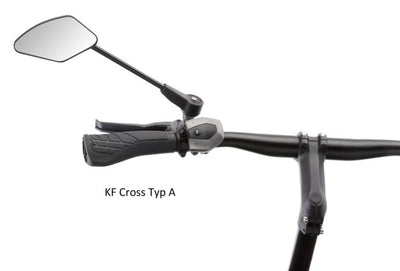 Mirror plegable de crampe KF Cross Black
