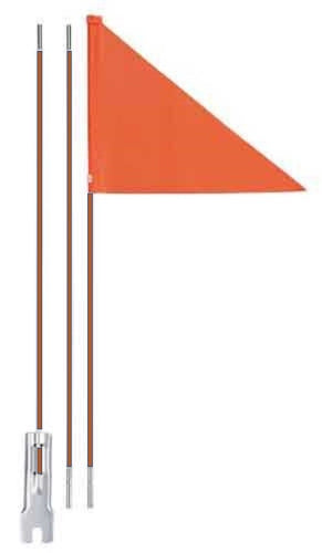 Naranja de seguridad de la bandera