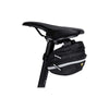 Topeak Saddle Bag WP II M, Negro, Repelente de Agua, Poliéster, Adaptador, 1.25L, Actualización rápida, Reflexionando, 152 g