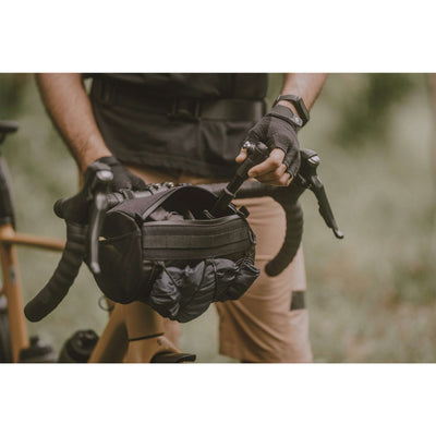Barbag tubular de Topeak - bolsa de manillar para ciclistas, 3.8L, negro