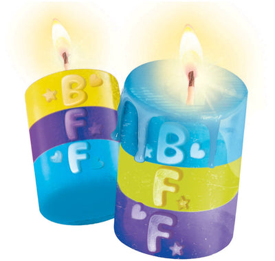 Clementoni - art craft create your candles garden - candle making set - creative toys - from 8 years