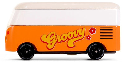 Candylab toy car VW T1 orange - Candycar World van.