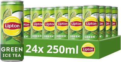 Té helado Lipton - verde - bajo en azúcar, sin colorantes ni conservantes - 24 x 250 ml
