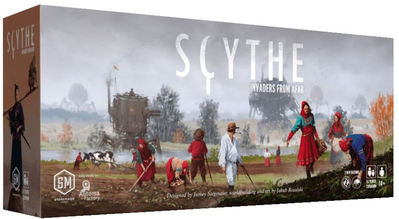 Stonemaier games scythe invaders from afar - engelstalig