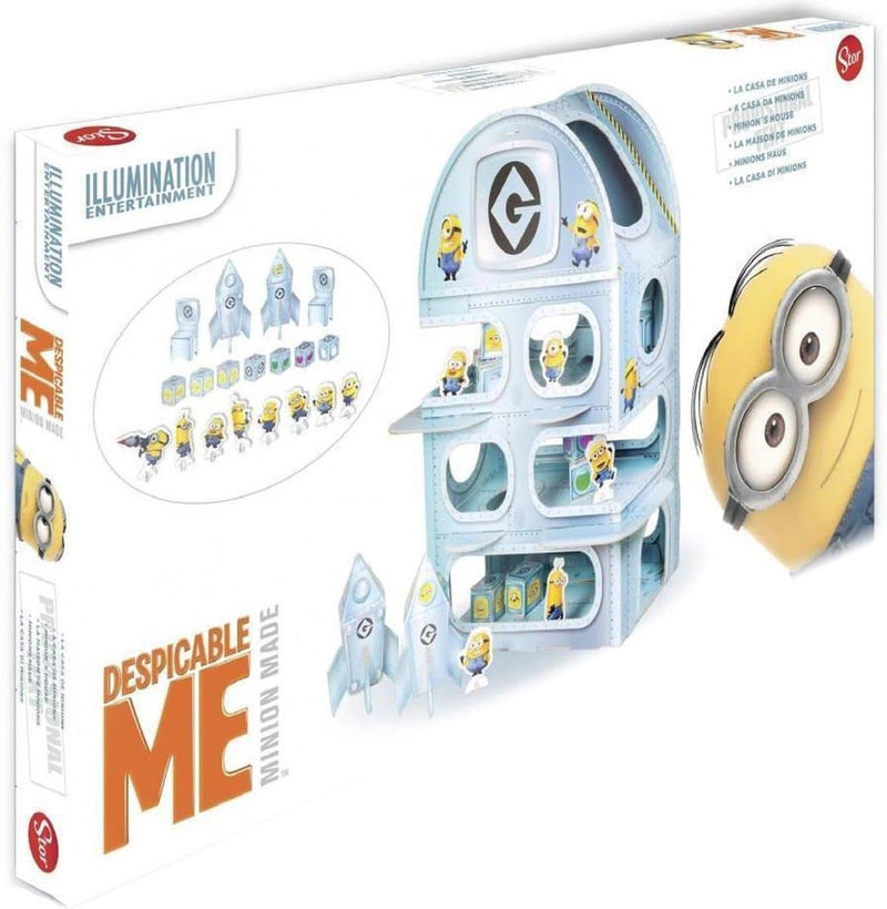 PACCHETTO BUILITÀ PIC Minions House Costruisci il tuo teatro da terribile Ikke