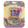 Creative Craft Group Tattoo Gelpennen Metallic con modello, 4st.
