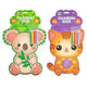 Moxy animal shape coloring book + pencils