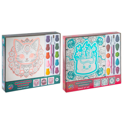 Set di pittura ad acquerello Moxy kawaii art