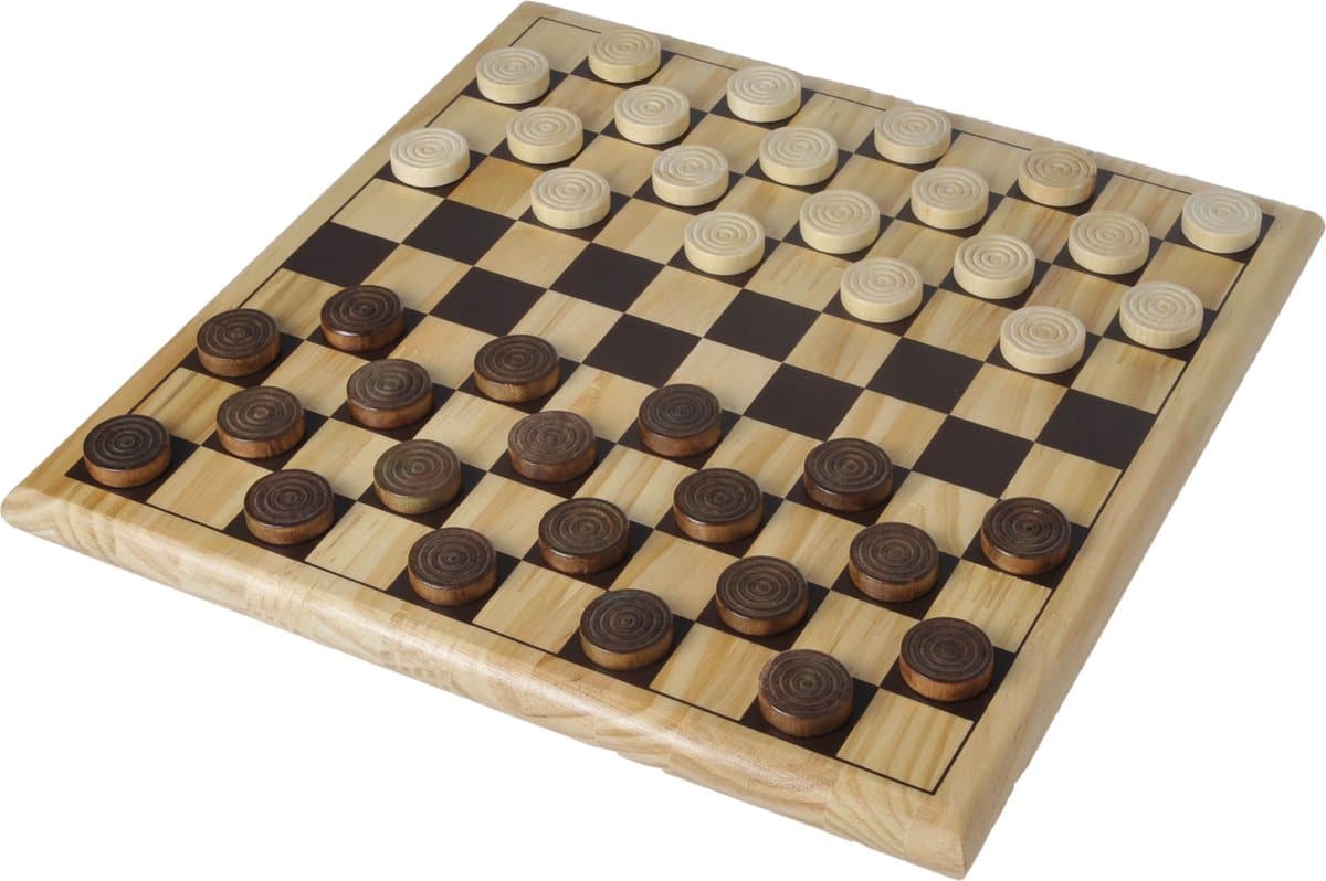 Giochi di Engelhart Longfield Houten Damspel