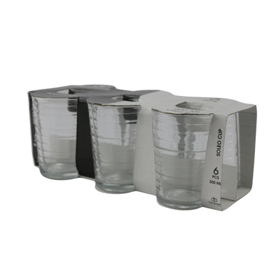 Set di 6 bicchieri Soleo da 200 ml