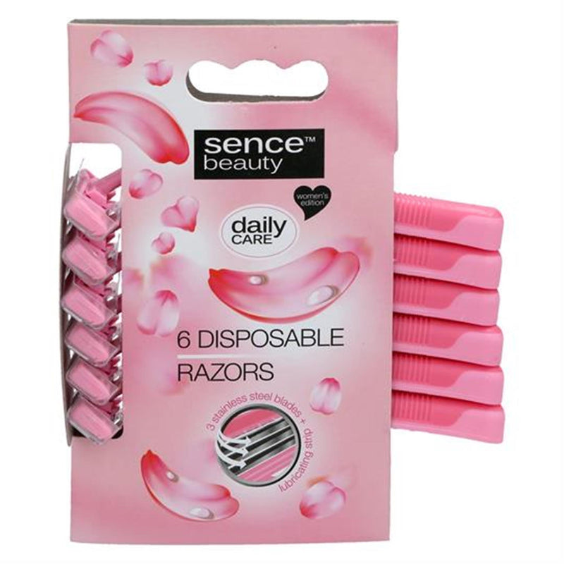 Sence Rasoi lamette da barba 6 pezzi da donna