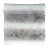 No brand kussen grey 45x45 cm rabbitfur look | 2 stuks