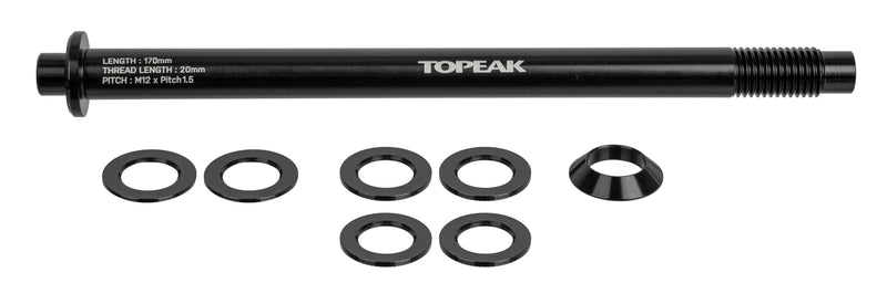 Eje pasante Topeak zi:rak 12 x 1,5 mm