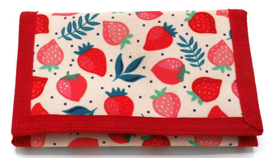Portafoglio per bambini Jim Jam con stampa di fragole