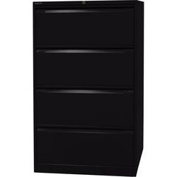 Mobile classificatore bisley df4633 nero 4 cassetti
