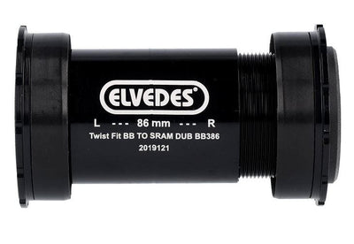 Twist Fit Bottom Breach Elvedes para BB386 Shimano 46 x 86 mm