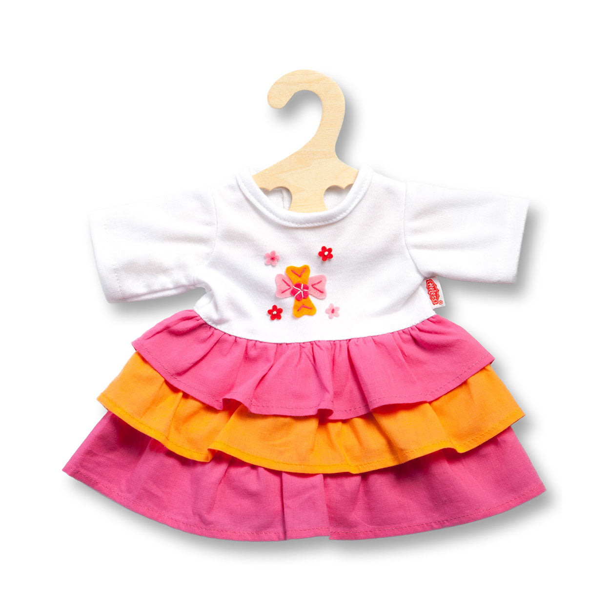 Vestido de muñeca Pinky, 28-35 cm