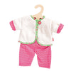 Giacca bambole reversibile con pantaloni, 28-35 cm