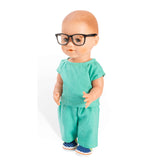Dolls Doctor Outfit con stetoscopio, 38-45 cm - afbeelding 2