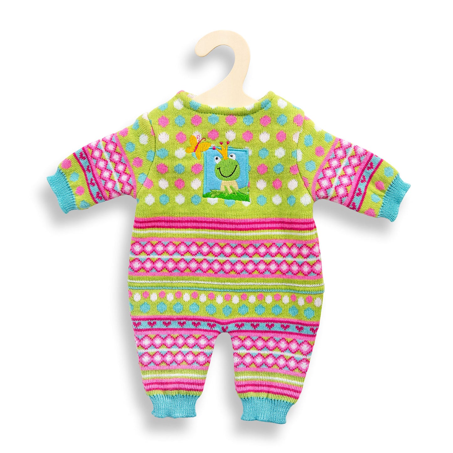 Bambole strisciate a maglia, 28-35 cm