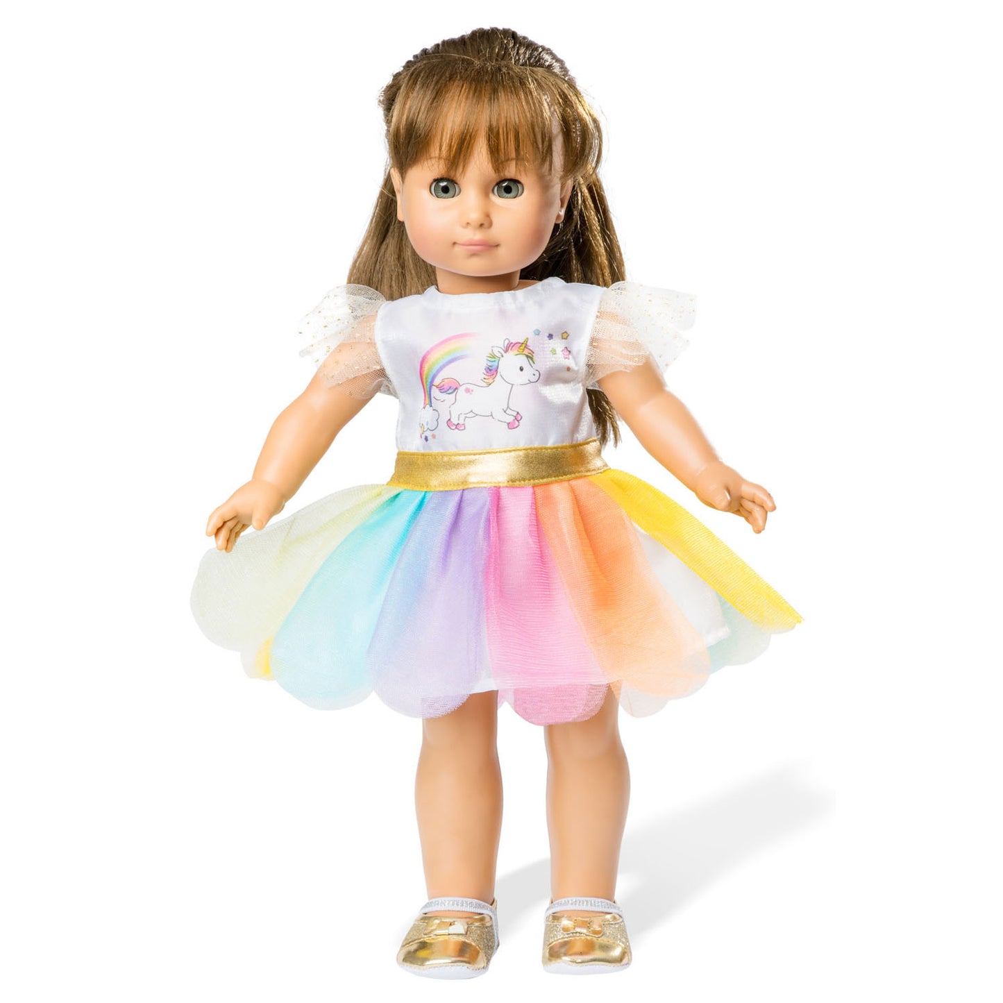 Vestido de muñeca Heless Unicornio, 28-35 cm