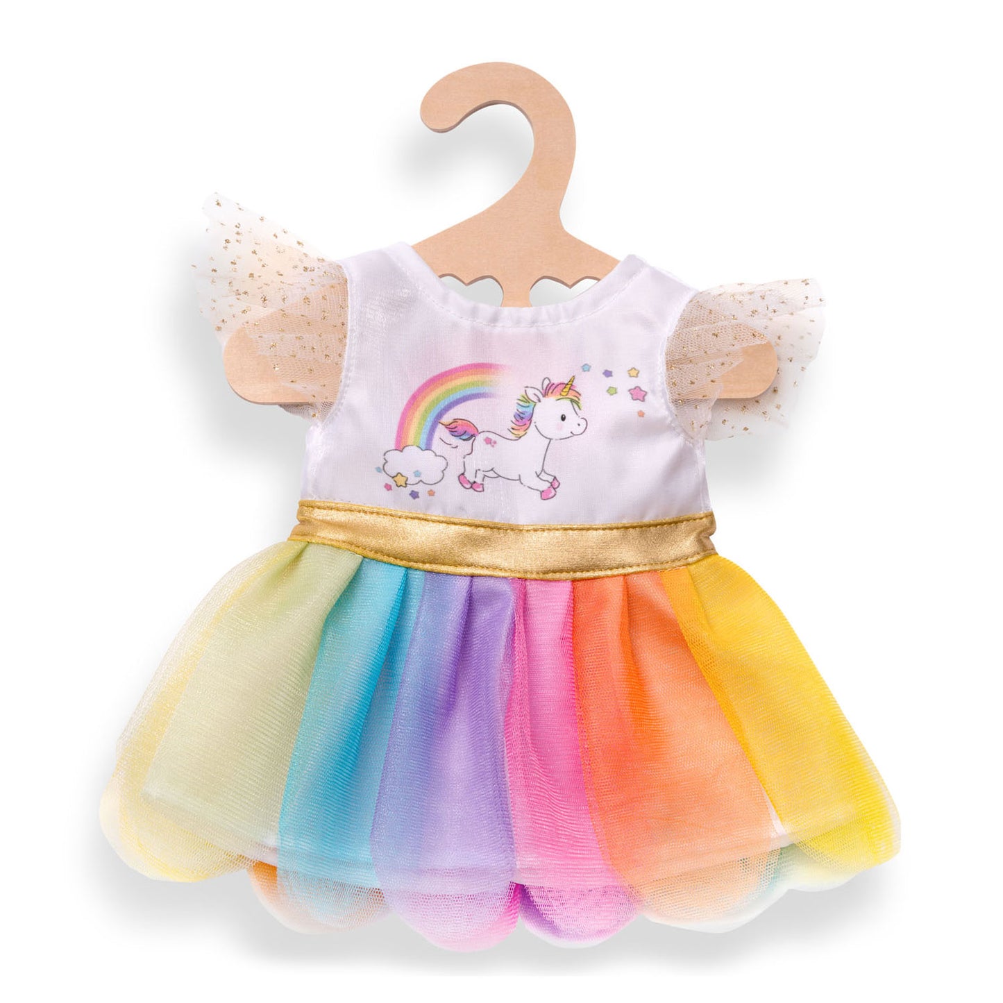 Vestido de muñeca Heless Unicornio, 28-35 cm