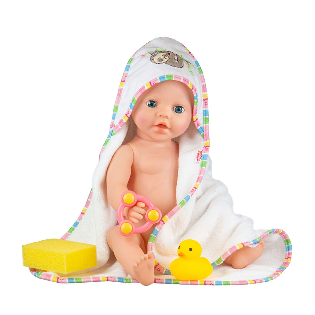 Slino da bagno per bambole con accessori