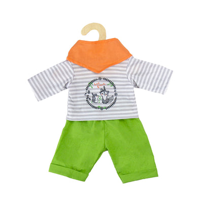 Poppen Outfit Vos, 28-35 cm