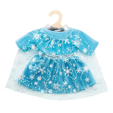 Heless poppenjurk ijsprinses met cape, 28-35 cm - afbeelding 2