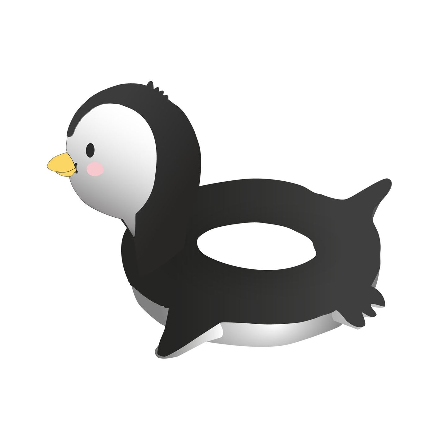 Dolls Nwimming Ring Pinguin, 35-45 cm