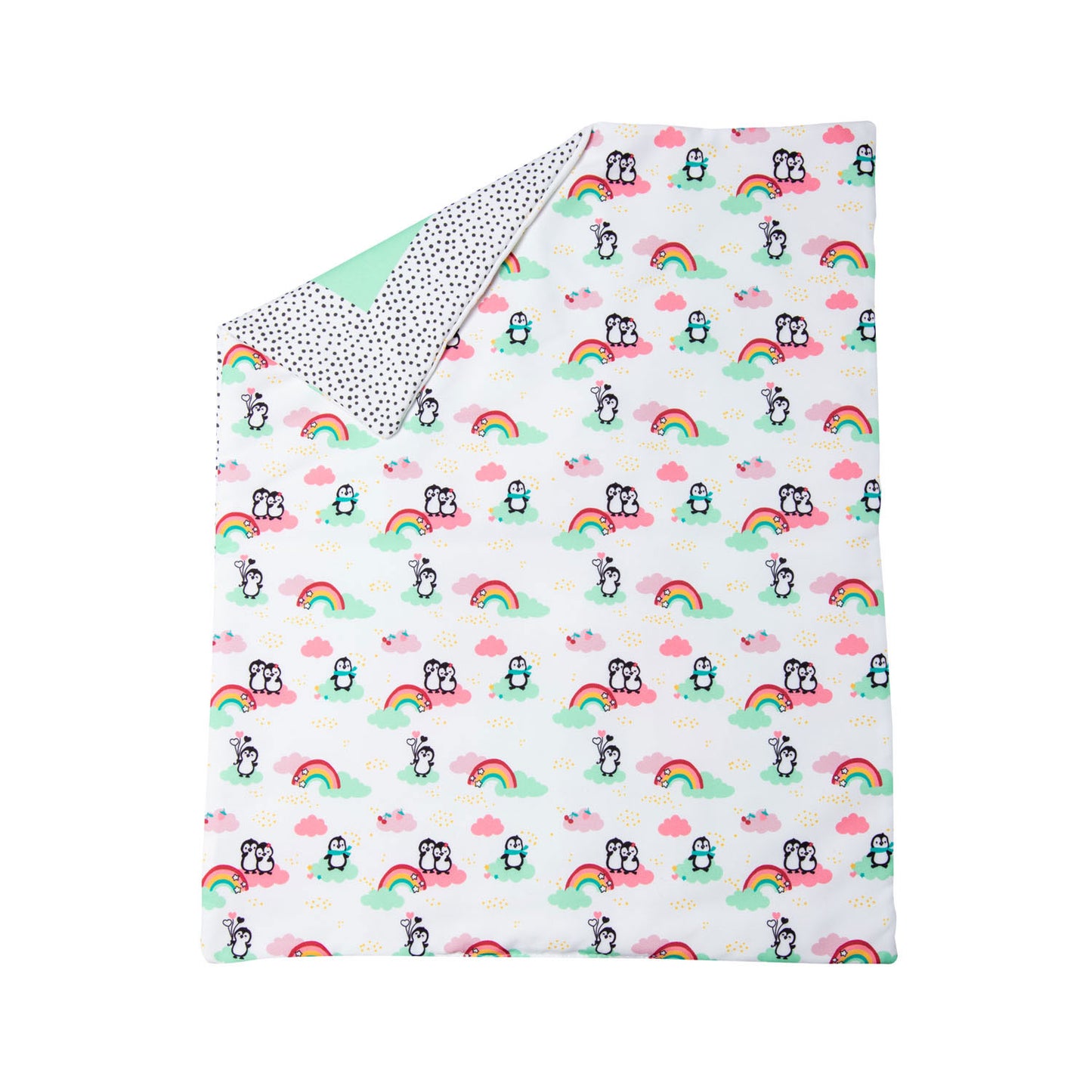 Doll blanket Penguin with pillow