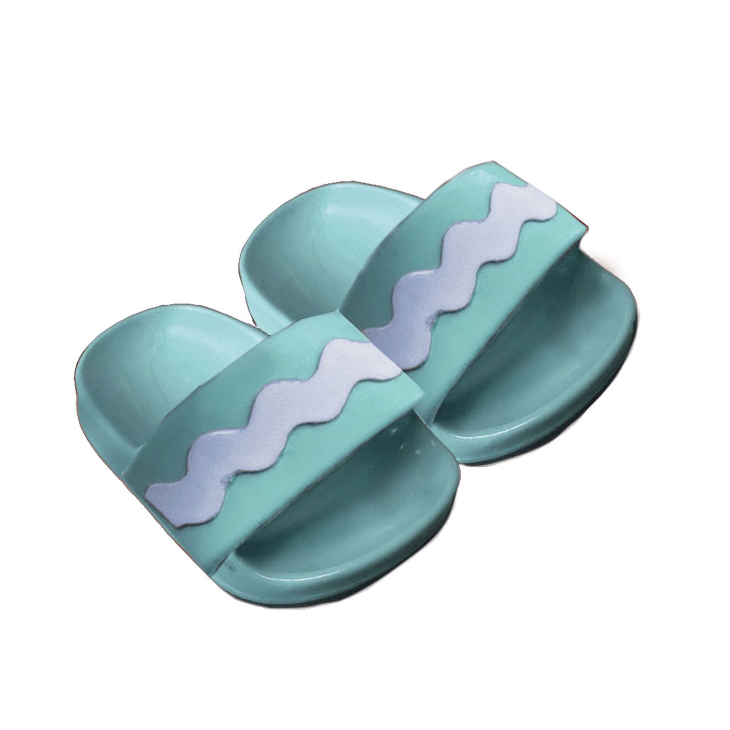 Heless Dolls Bath Slippers Mint, 35-45 cm