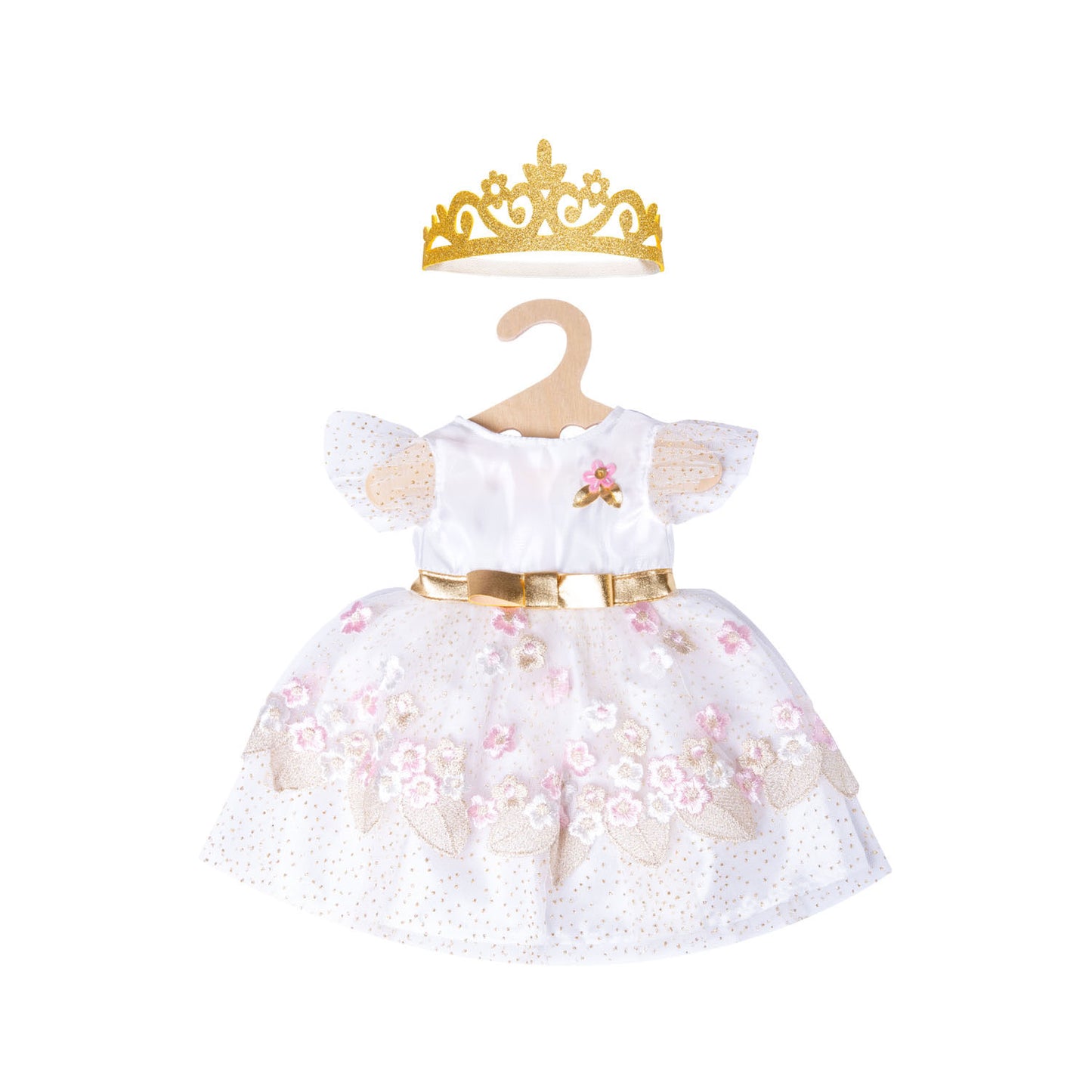 Vestido de muñeca Heless Princesa con Crown, 35-45 cm