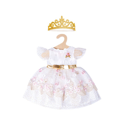 Vestido de muñeca Heless Princesa con Crown, 35-45 cm