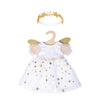 Heless doll dress angel with stars, 35-45 cm