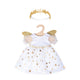 Heless doll dress angel with stars, 35-45 cm