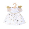 Heless doll dress angel with stars, 35-45 cm