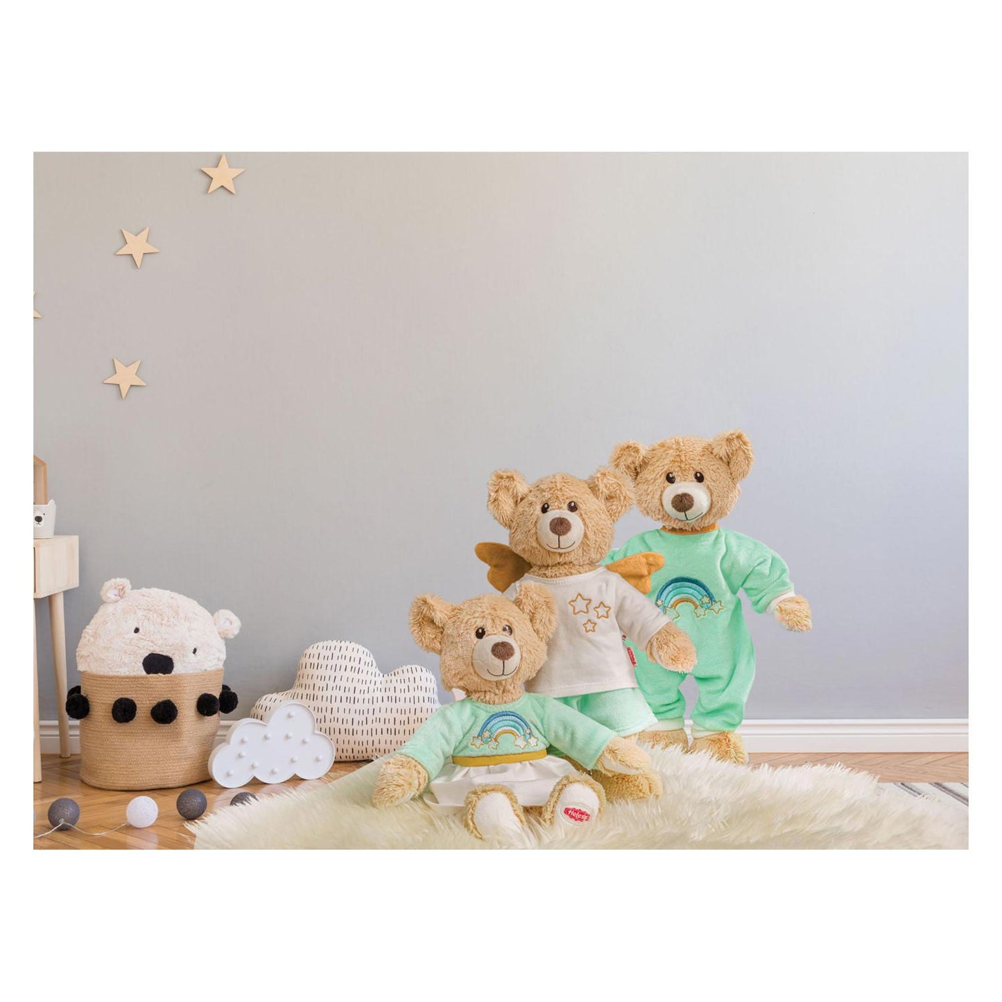 Coccole arcobaleno peluche, 32 cm