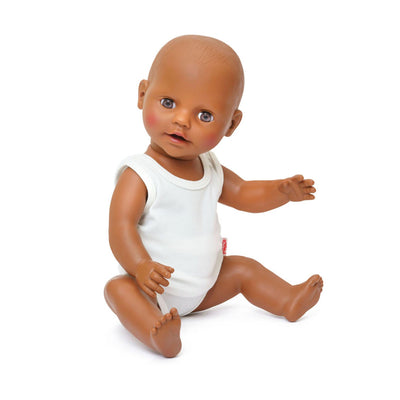 Pantalón y camisa de muñeca Blanco, 20-25 cm