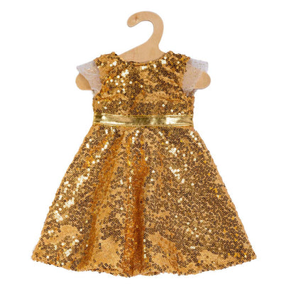 Vestido de muñeca Golden Star, 28-35 cm