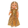 Abito bambole Golden Star, 28-35 cm